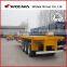 customizable 3 axle flatbed semi trailers for transportation of containers