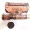 Antique Brass Spyglass Telescope - Christmas Gift handheld telescope With Leather Case 12192