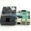 Raspberry Pi 3 Model B Board+black shell Heat sinks 1GB LPDDR2 Quad-Core WiFi&Bluetooth
