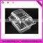 Good quality rectangle clear transparent clamshell plastic PET cake box