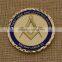 Custom souvenir metal masonic cheap challenge coins                        
                                                                                Supplier's Choice