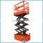 Environment-friend compact scissor lift, safe reliable scissor boom lift, hydraulic scissor lift for hire