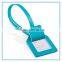 Leather luggage tag/Travel tag/ PU ID tag with custom LOGO for promotion