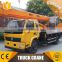 hot sale 12 ton telescopic boom truck mounted crane for sale