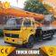 hot sale 6 ton 8 ton 10 ton 12 ton mini truck crane in Peru with good price