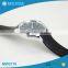 High quality big dial 3atm waterproof alloy case silicone thin watch