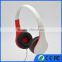 2016 cheap wired stereo helmet headphone with mic good quality