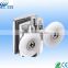 hot sell cheap shower round glass door rollers