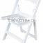 Factory Direct High Quality White Resin Wedding Chair