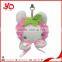 Wholesale animal toy bunny plush rabbit keychain,stuffed bunny keychain