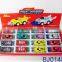 12pcs small free wheel die cast model car toy