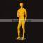 Display full body male mannequin sitting fiberglass mannequin top grade material