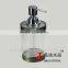 2016 crystal new design empty glass hand wahing liquid bottle