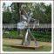 Garden Decorative Stainless Steel Bird Family Sculpture