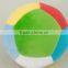Stuffed Plush pet toys with squeaker/custom dog play colorful fotoball toys/plush pet toy fotoballs