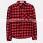 Latest Style Plaid Casual Men Shirt Turn-down Collar Shirt