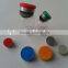 Pharmaceutical glass vial and rubber stoppers