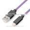 Fashionable custom MFi Nylon Braided 8pin data Cable for i6s