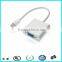 Stable signal transfer mini displayport male to vga female adapter