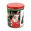 Round shape tea tin box