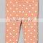 Hot sale 2015 koya new style children pants spoted pants wholesale girl pants