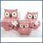 Most popular animal figurine pink craft ceramic owl