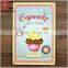 Cake Metal Tin Signs Art Wall Decor