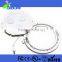 Led light source High lumen IP44 2700K-6500K aluminum slim 6w round led panel lighting