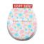 european Size lovely pink butterfly Printing toilet seat cover