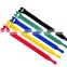Nylon adhesive hook and loop cable tie, high quality hook and loop cable tie