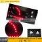 Custom Matrix remote controller application membrane keypad with LEDs