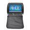 2015 new arrival 9 inch car headrest DVD monitor and player with zipper cover