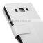 Hot selling flip wallet case for samsung galaxy j7 pu phone case