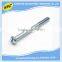 China OEM manufacturer nonstandard slotted flat head metal screw