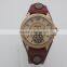 2016 low price high quality vintage genuine leather watch for men wristwatches