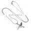 SRP8283 Natural Pet Memorial Cremation Jewelry Peace Dove Stainless Steel Cremation Urn Pendant