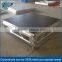 Wholesale quality portable fashion show stage with wooden platform