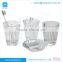 Tooth Brush, Set or Separate of Tumbler Cotton Jar Lotion Dispenser Soap Dish Acrylic Bathroom Accessory