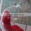 Fashionable ball chair/Hanging swing bubble chair/ acrylic swing chair