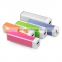 1800mah - 2600mah portable phone charger, customs gift mobile cell phone power bank