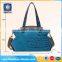 Manufacturer china blue canvas designer handbags 2016 handbag