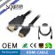 SIPU micro HDMI cable, HDMI to micro HDMI cable, male to male, HD support 1080p,3D, 4K*2K, gold plated, 1m, 1.8m, 2m, 5m, up to