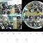 Smart Wireless wifi fisheye IP Panoramic camera with 128GB recording feature