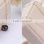 Fashion pearl pendant necklace AAA 11-12mm perfect round black tahiti pearl pendant