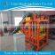 QT4-23 Automatic Interlocking Brick Making Machine Price with PLC Control Cabinet