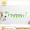 Hot sale party banner colorful dot string flag cheap party pennant decorations