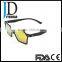 2016 fashion design yellow color women sunglasses quality carbon fiber UV400 sunglasses