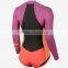 Best panel design neoprene girls swimming wetsuit