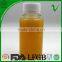 100ml round shape juice small clear plastic bottles with 28mm neck size