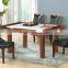 solid surface dining table / black dining table marble / table design in restaurant